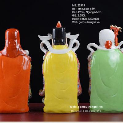 Tượng tam đa cỡ trung cao 42cm